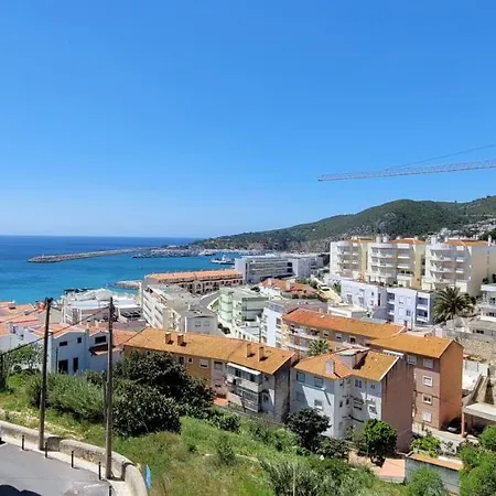 *Sea View* New 3 Bedroom Apt With Free Parking Sesimbra Exterior photo